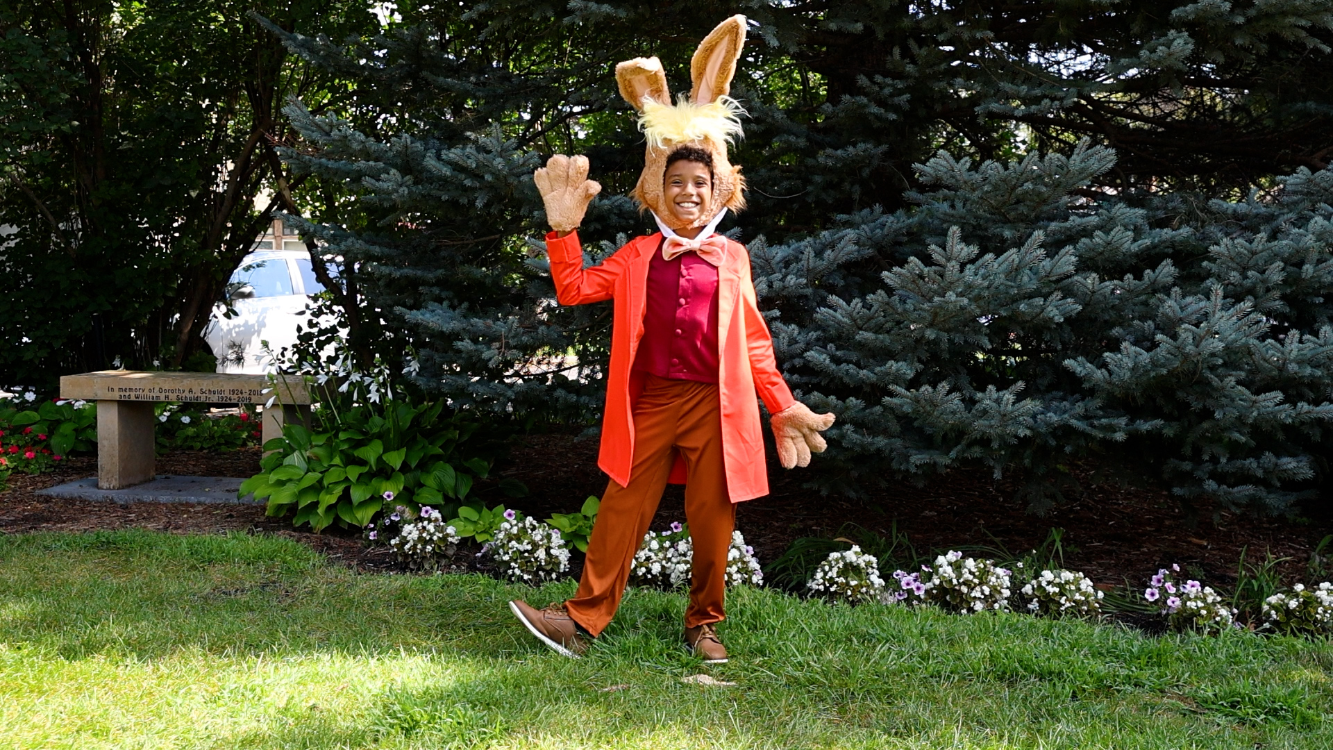 FUN95137CH Kid's Disney Alice in Wonderland March Hare Costume